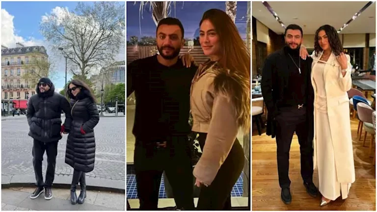 هاجر أحمد وزوجها أحمد الحداد: 20 صورة تبرز لحظاتهما المميزة