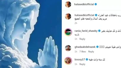 هالة صدقي تحتفل بعيد العذراء وغادة عبدالرازق تعبر عن رأيها 2 هالة صدقي تحتفل بعيد العذراء وغادة عبدالرازق تعبر عن رأيها