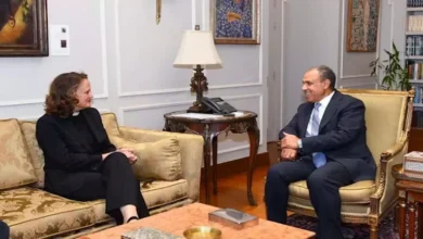 وزير الخارجية يستقبل وفد منظمة كنائس من أجل السلام في الشرق الأوسط