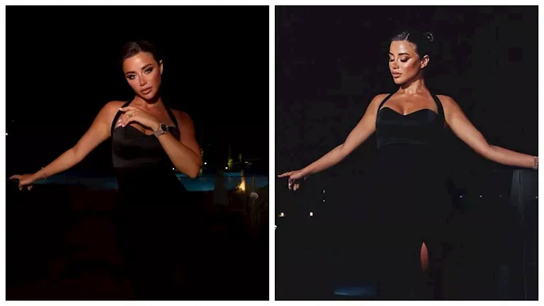 يارا السكري تتألق بإطلالة ملكية ساحرة بالأسود وتجذب الأنظار