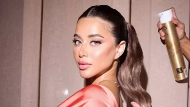 يارا السكري تخطف الأنظار بفستان جريء في جلسة تصوير جديدة - صور