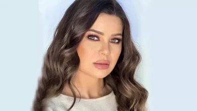 يسرا اللوزي تتألق بإطلالة ساحرة في فستان أنيق