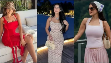 "25 صورة للنجمات في آخر أيام فصل الصيف بالساحل والجونة والمالديف"