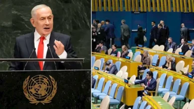 77 دولة تغيب عن قاعة الأمم المتحدة خلال خطاب نتنياهو من مصر إلى إسبانيا