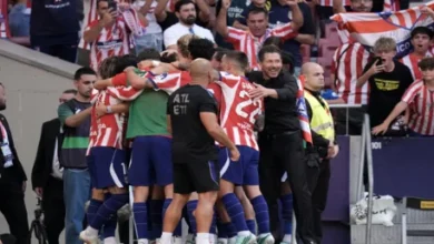 أتلتيكو مدريد يحقق انتصارًا حاسمًا في الديربي على ريال مدريد "المنقوص" بثنائية نظيفة