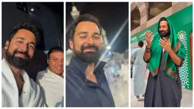 أحمد حاتم يشارك صور أدائه مناسك العمرة وتفاعل الجمهور معها