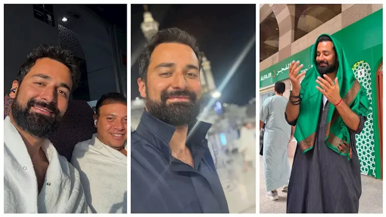 أحمد حاتم يشارك صور أدائه مناسك العمرة وتفاعل الجمهور معها