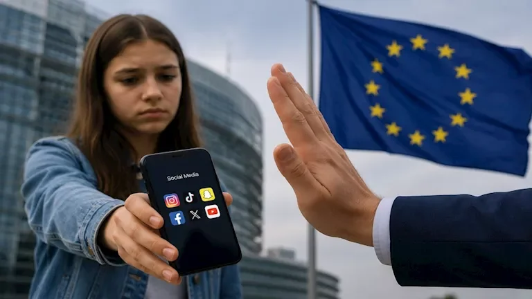 أوروبا تفرض قيودًا جديدة على مواقع التواصل لحماية الأطفال دون 15 عامًا