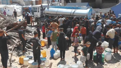 إسرائيل توقف إمدادات المياه عن قطاع غزة وسط أزمة إنسانية متفاقمة