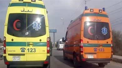 إصابة 17 طالباً في انقلاب ميكروباص مدرسي على طريق السويس عند مدخل الرحاب في القاهرة