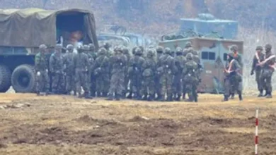 إصابة 3 جنود من كوريا الجنوبية بانفجار في المنطقة منزوعة السلاح 3 إصابة 3 جنود من كوريا الجنوبية بانفجار في المنطقة منزوعة السلاح
