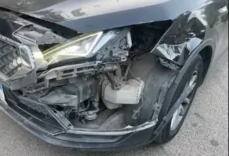 إنجي وجدان تتعرض لحادث سير وتطمئن الجمهور: "محدش حصله حاجة"