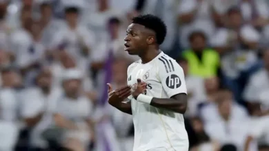استبدال فينيسيوس جونيور يثير جدلاً في مباراة ريال مدريد وإنتر ميلان