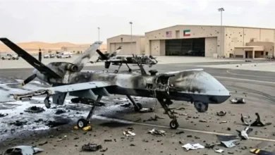 الحرس الثوري الإيراني يعلن قصف قاعدة علي السالم في الكويت