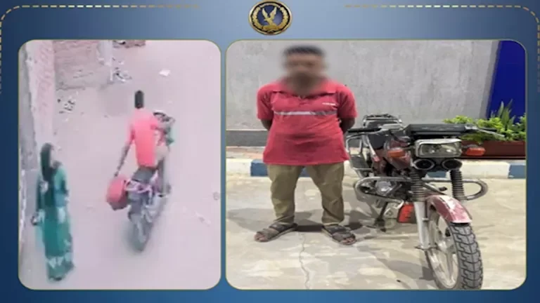 الداخلية تضبط متهمًا بالتحرش بسيدة في الشرقية بعد تداول فيديو يظهر الحادثة ودراجة بدون لوحات