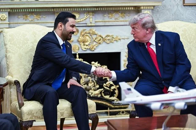 الزيدي وترامب يبحثان آفاق العلاقات العراقية الأميركية الجديدة