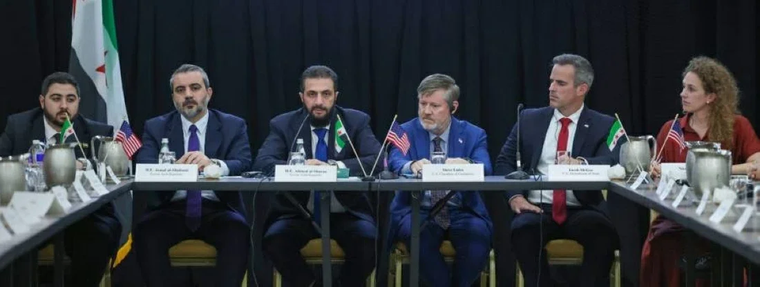 الشرع يناقش فرص الاستثمار في سوريا مع الشركات الأمريكية الكبرى