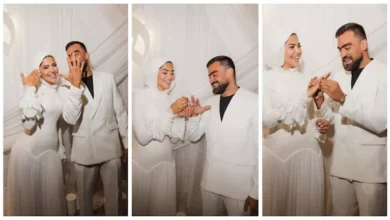 الصور الأولى لخطوبة محمد مكاوي وهند مدحت: لحظات مميزة ومؤثرة