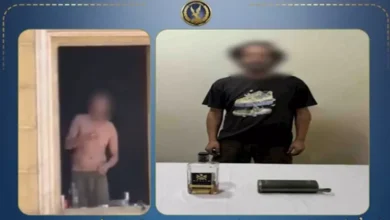القبض على بطل فيديو "بلكونة العبور" في القليوبية متجرداً من ملابسه ومخموراً