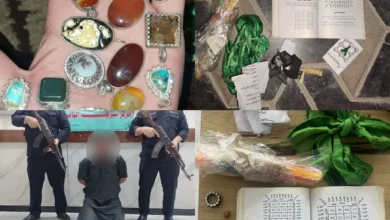 القبض على متهم بممارسة أعمال السحر والشعوذة في بغداد 2 القبض على متهم بممارسة أعمال السحر والشعوذة في بغداد