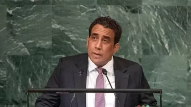 المنفي يعلن عن تشكيل لجنة وطنية لخفض التصعيد في ليبيا خلال الجمعية العامة