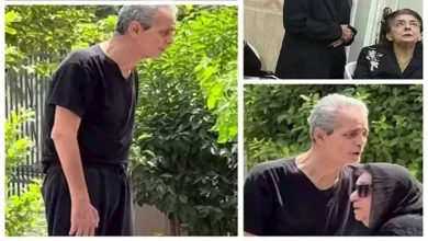 انهيار نجلاء فتحي في جنازة ابنتها وعزاء زوج ماريان خوري ومحمد التاجي