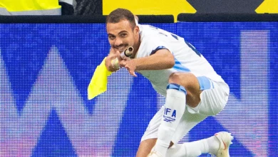 بالفيديو.. إقصاء لاعب الكيان الصهيوني بعد احتفاله بـ "إطلاق النار"