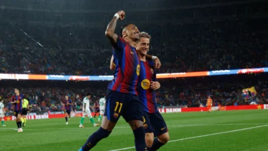 برشلونة فليك يهدد عرش ريال مدريد ويضع رقم مورينيو القياسي في خطر