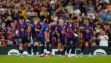 برشلونة يتفوق على فالنسيا 2-0، لوبيز يسجل الهدف الثاني