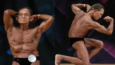 بطل كمال الأجسام يحقق اللقب بعد يوم من عيد ميلاده الـ90!