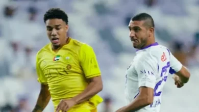 بمشاركة رامي ربيعة.. التعادل ينهي قمة العين والوصل في الدوري الإماراتي 2 بمشاركة رامي ربيعة.. التعادل ينهي قمة العين والوصل في الدوري الإماراتي