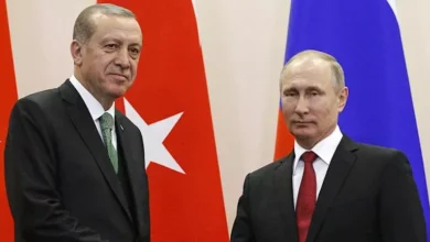 بوتين وإردوغان يبحثان القضايا الإقليمية في قمة شنغهاي 4 بوتين وإردوغان يبحثان القضايا الإقليمية في قمة شنغهاي