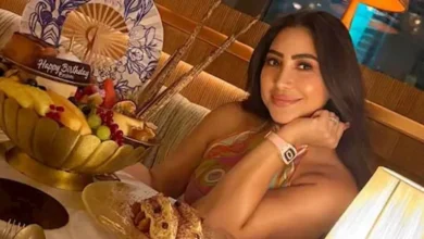 بوسي تحتفل بعيد ميلادها بجلسة تصوير ونجوم الفن يتفاعلون - صور