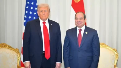 ترامب يشكر مصر لدورها في إيجاد حل لأزمة غزة