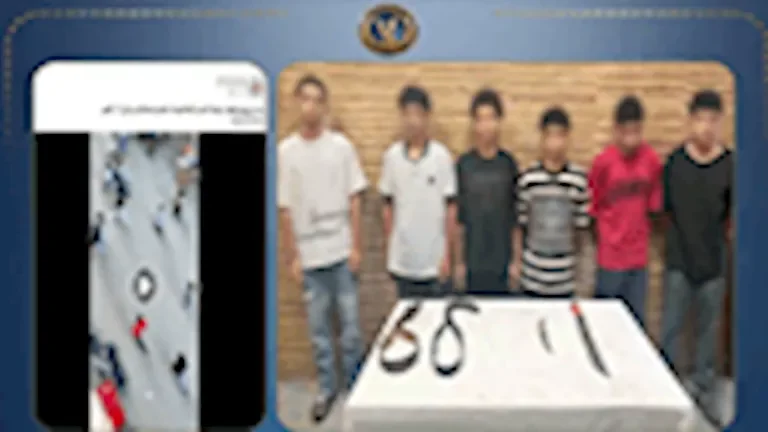 "تشاجر 6 طلاب بالأسلحة البيضاء والأحزمة في الفيوم" 1 "تشاجر 6 طلاب بالأسلحة البيضاء والأحزمة في الفيوم"