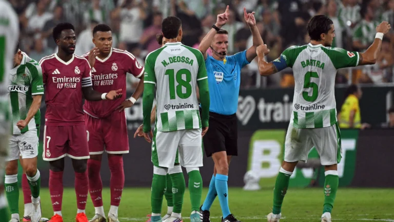 تقنية الليجا تحسم الجدل بشأن الهدف الملغي لريال مدريد