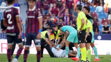 تقييم نقدي يكشف أخطاء حكم مباراة برشلونة وليفانتي