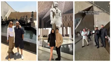 جيسون ستاثام وجيانكارلو إسبوزيتو يزوران المتحف المصري الكبير في 2026