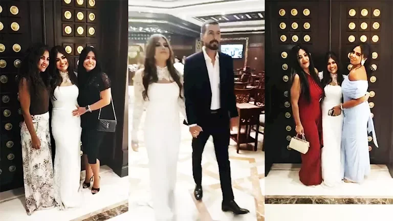 ديانا هشام تنشر الصور الأولى من احتفال عقد قرانها
