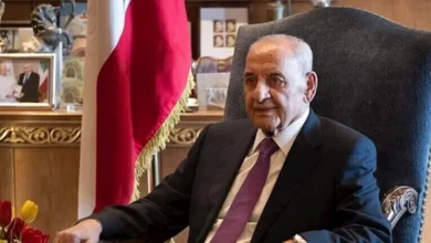 رئيس البرلمان اللبناني يشيد بإيران ويحث على التصدي للاعتداءات الإسرائيلية