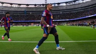 رافينها يسعى لتحقيق رقم قياسي في مواجهة برشلونة وليفانتي