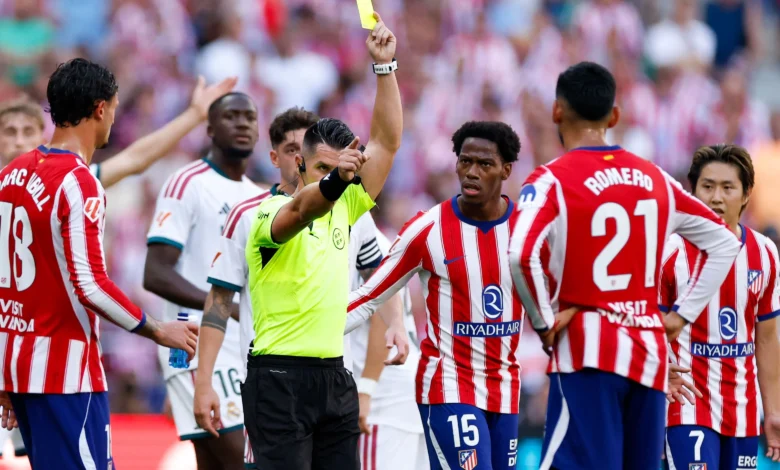ريال مدريد يصف حكم الديربي: عار على كرة القدم