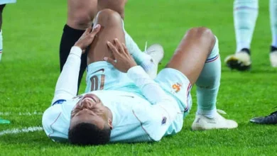 ريال مدريد يكشف عن تشخيص إصابة مبابي ومدة غيابه المتوقعة