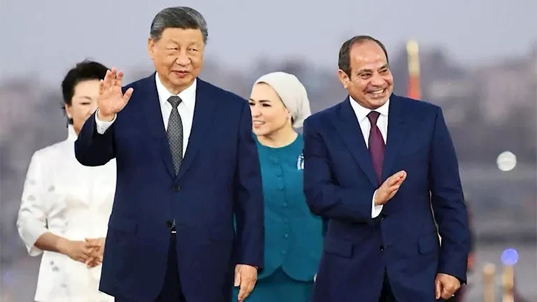 زيارة الرئيس الصيني إلى مصر تعزز التعاون الاقتصادي والإنمائي وفق معهد واشنطن