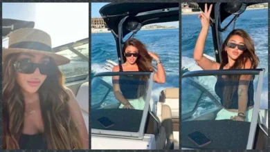سارة سلامة تتألق في آخر أيام الصيف بـ"سايقه اليخت"