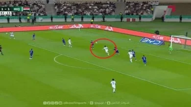 شاهد: هدف عراقي مذهل بالكعب في "خليجي 27"