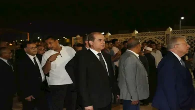 شخصيات سياسية وعامة تحضر عزاء وزير العدل الأسبق المستشار أحمد الزند في بغداد "صور"