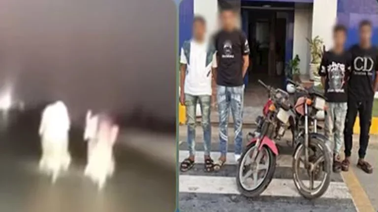 ضبط 4 طلاب في الشرقية بتهمة القيادة المتهورة بعد انتشار فيديو يبرز إشارات خادشة 1 ضبط 4 طلاب في الشرقية بتهمة القيادة المتهورة بعد انتشار فيديو يبرز إشارات خادشة