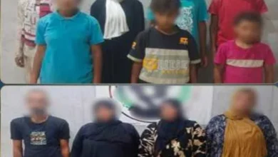 ضبط 9 أشخاص بتهمة استغلال الأطفال في التسول في القاهرة مع 16 حدثًا بحوزتهم