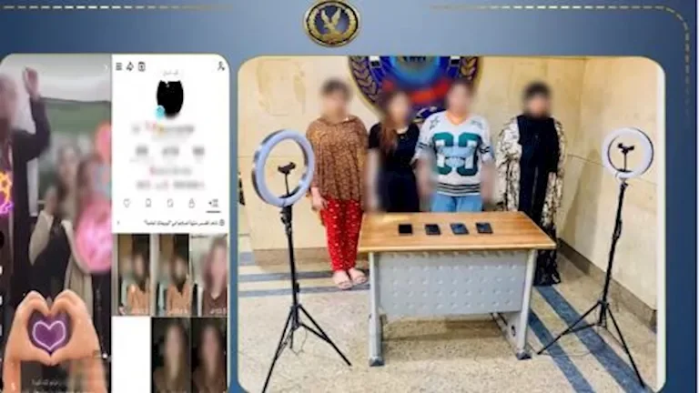 ضبط سيدة في القاهرة تستغل بناتها في التسول الإلكتروني عبر بث مباشر